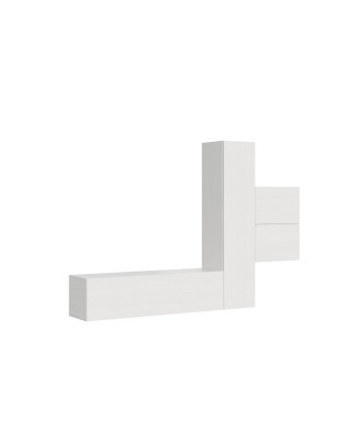 Isoka Compositions - Isoka A17 vægkomposition til stue B.254 H.173.6 D.39.2