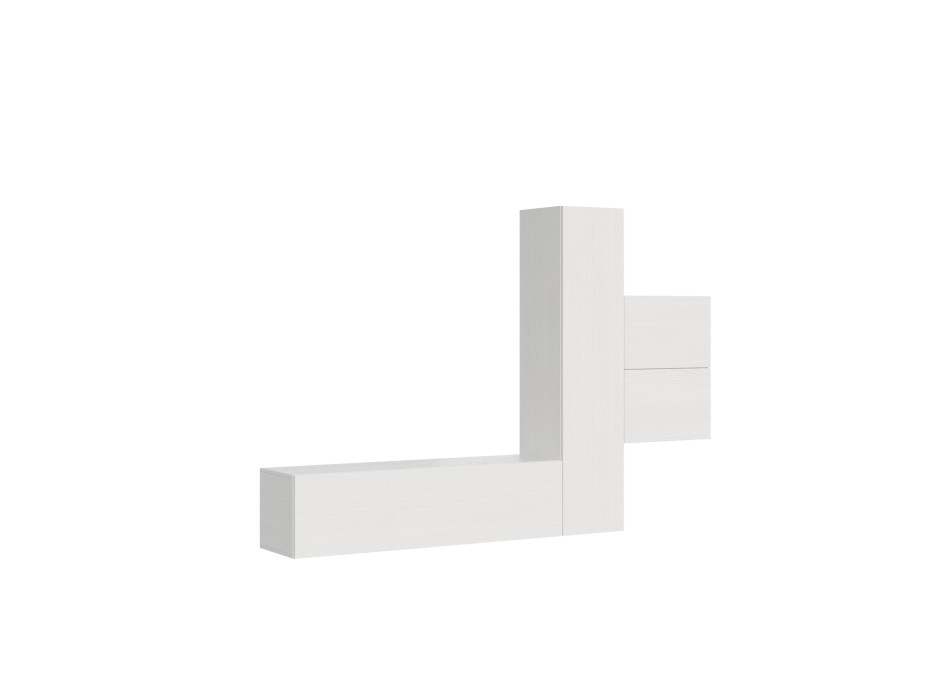 Isoka Compositions - Isoka A17 vægkomposition til stue B.254 H.173.6 D.39.2