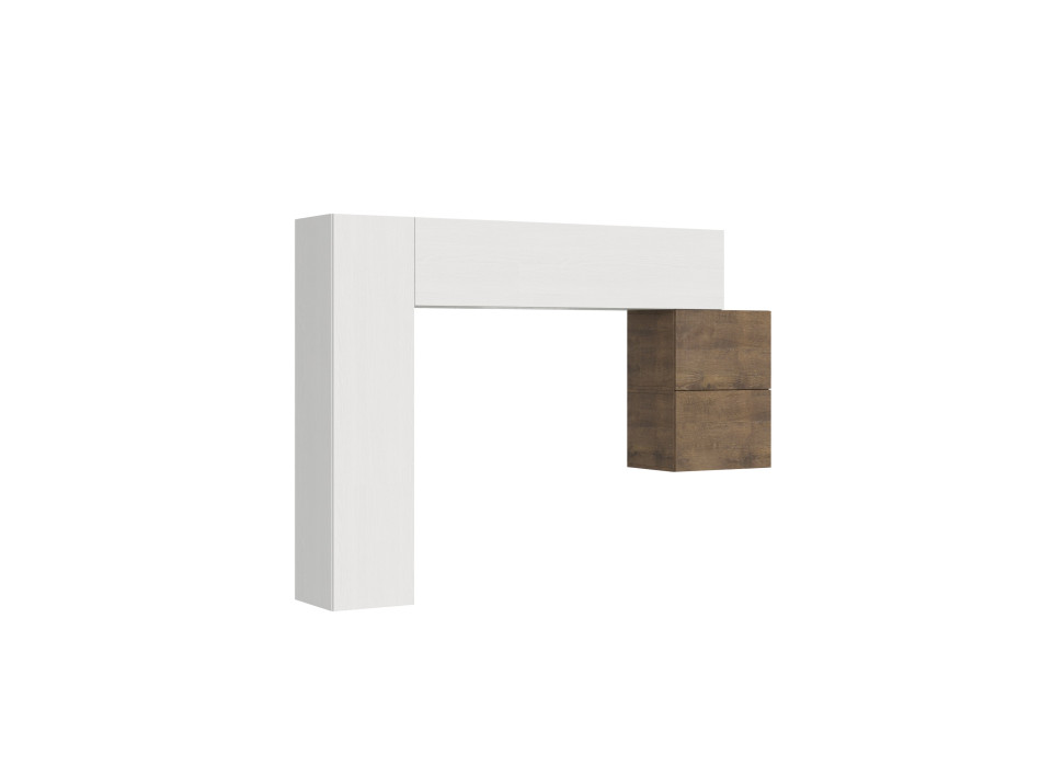 Isoka Compositions - Isoka A25 vægkomposition til stue B.204 H.173.6 D.39.2