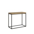 Nordica Libra 90x45/90 cm konsolbord med antracitgrå ramme, der kan åbnes