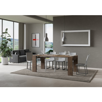 Roxell Konsolbord - Udtrækkeligt Konsolbord 90x40/300 cm Roxell Hvid Ask