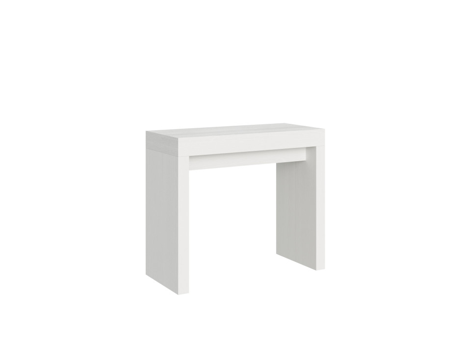 Roxell Konsolbord - Udtrækkeligt Konsolbord 90x40/300 cm Roxell Hvid Ask