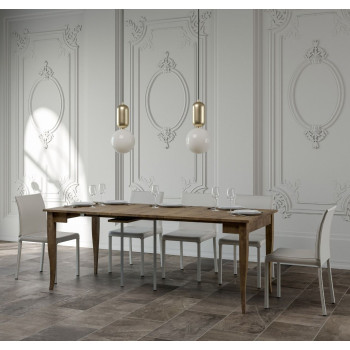 Sciabola Konsolbord - Udtrækkeligt Konsolbord 90x48/204 cm Sciabola Lille Valnød