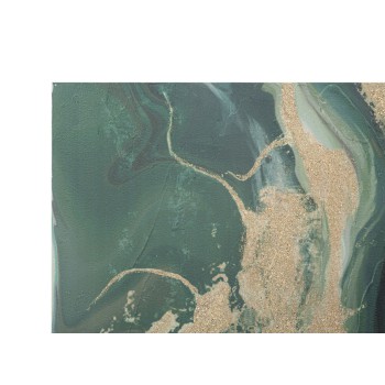 GRØNTMALERI PÅ LÆRRED