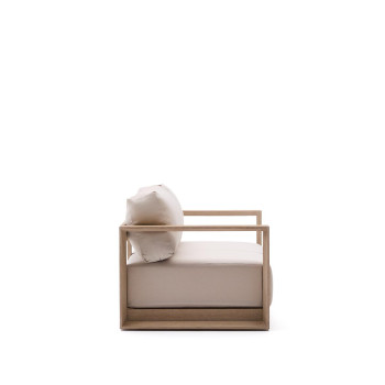 Ambra 2-personers sofa i massivt akacietræ med en lys finish, 174 cm, FSC 100%