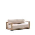 Ambra 2-personers sofa i massivt akacietræ med en lys finish, 174 cm, FSC 100%