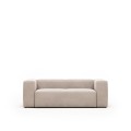 Blok 2-personers beige sofa 210 cm