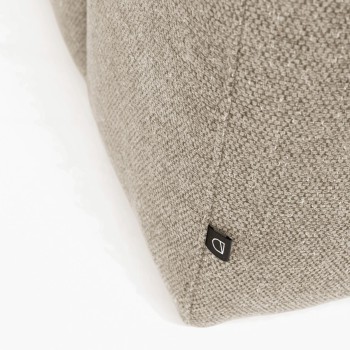 Blok 3-personers sofa chaiselong højre beige 300 cm