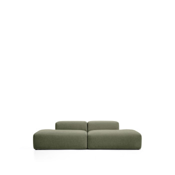 Blok 3-personers chenille sofa