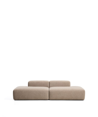 Blok 3-personers chenille sofa