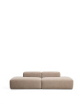Blok 3-personers chenille sofa