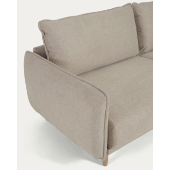 Carlota 3-personers beige sofa 213 cm