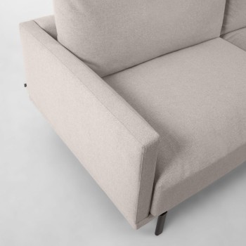 Galene 3-personers beige sofa 174 cm