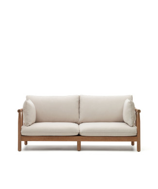 Sacova 2-personers sofa i massivt eukalyptustræ 195 cm