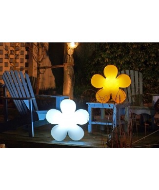 Skinnende blomst 40 cm 32268 8 årstider design