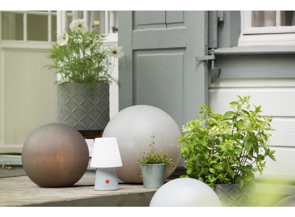 Lysende globus 40 cm 32417 8 årstider design