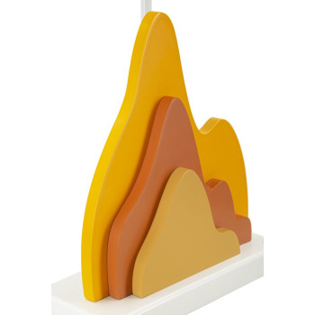 FARVET BORDLAMPE -A-