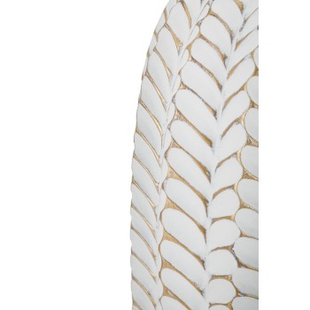 Bordlampe i harpiksblad