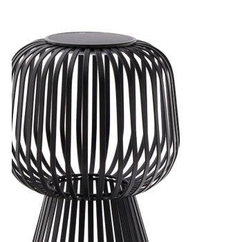 Reiba solcelledrevet metalbordlampe