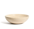 Darnen bordvask i beige marmor Ø 40 cm