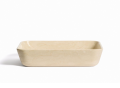 Darnen beige marmor bordplade håndvask 55 x 35 cm