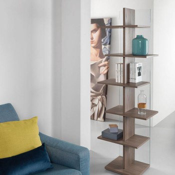 Step gennemsigtig glas reol 0/79 PEZZANI