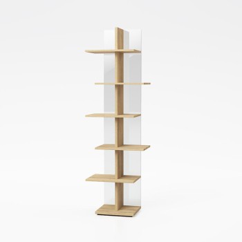 Step gennemsigtig glas reol 0/79 PEZZANI