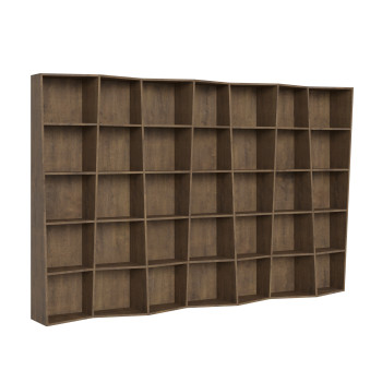 Trek Bogreol - 7-Element Trek Bogreol i Hvid Ask