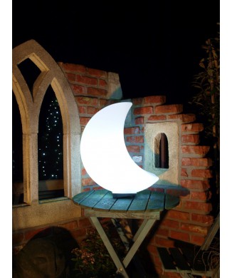 Lysende måne 60 cm 32261W 8 årstider design