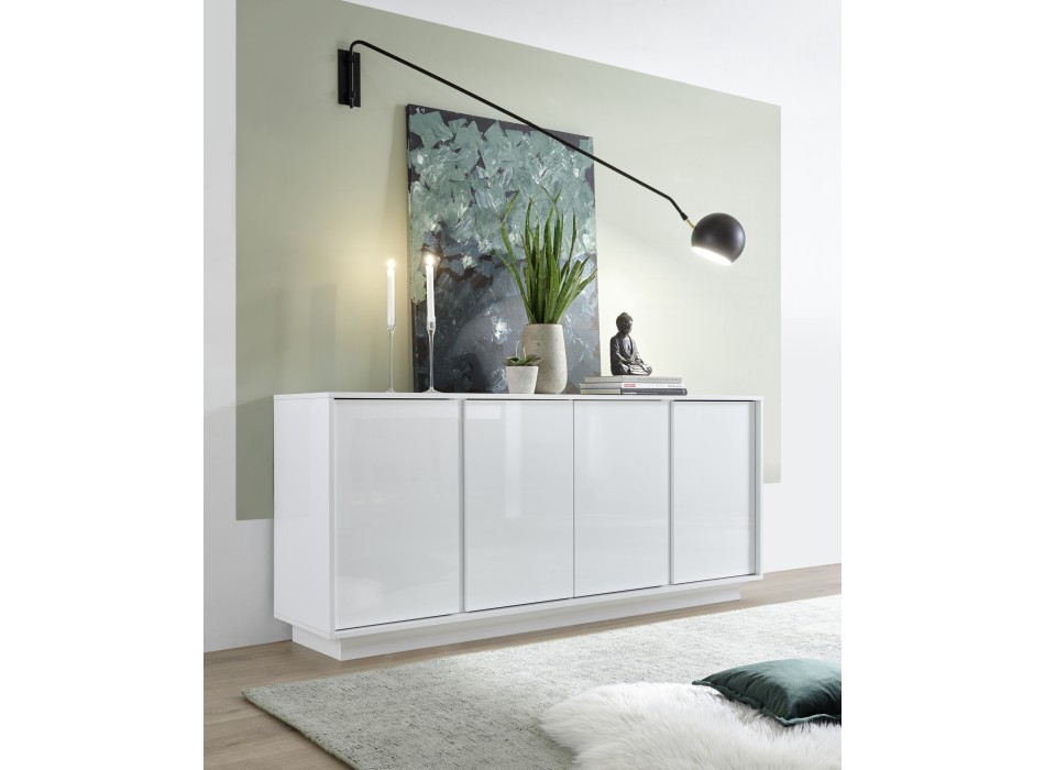 ICE 4-dørs skænk 180x78x43 cm