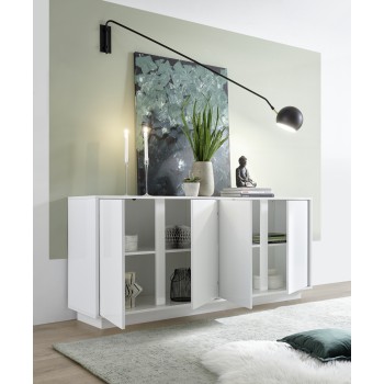 ICE 4-dørs skænk 180x78x43 cm