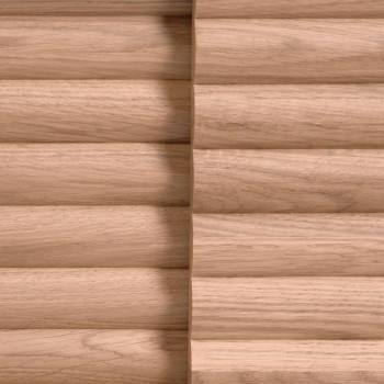 Lenon TV-skab med 2 låger i massivt træ og egetræsfiner 200 x 57 cm FSC MIX Credit