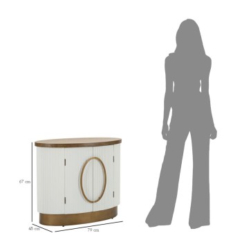 TOLOSA SKAB MED 2 DØRE