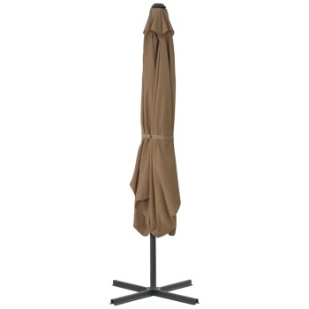 Paraply med stålstang 250x250x230 