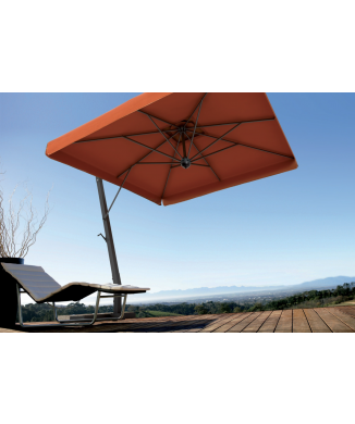 Naples paraplyarm 3x3 m 8 ribber C3030 NAB Scolaro