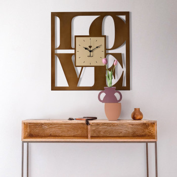 LOVE Arts and Crafts designer vægur