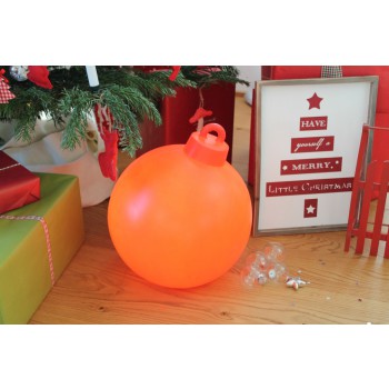 33 cm 32374W Lysende julekugle med 8 årstiders design