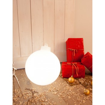 33 cm 32374W Lysende julekugle med 8 årstiders design