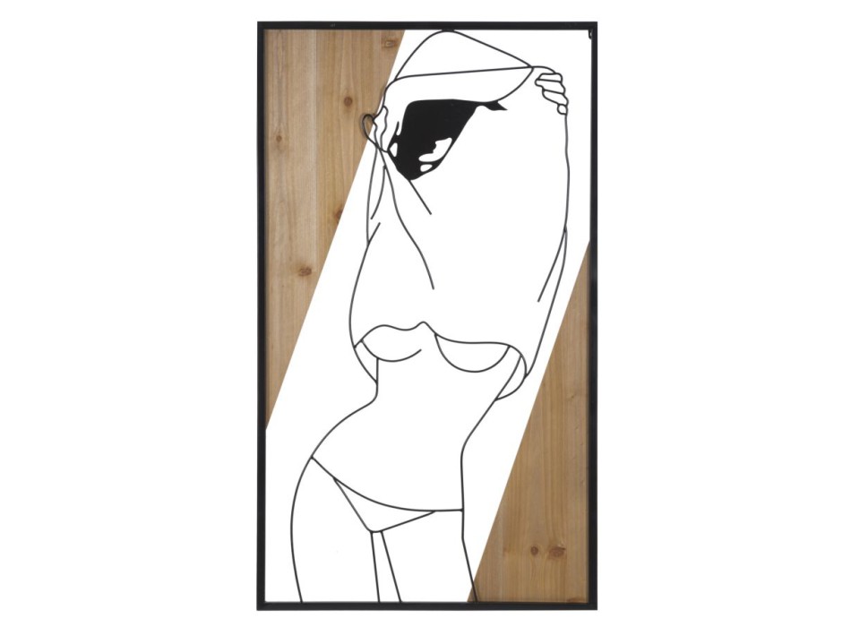 STRIP VÆGPANEL -B- JERN OG TRÆ