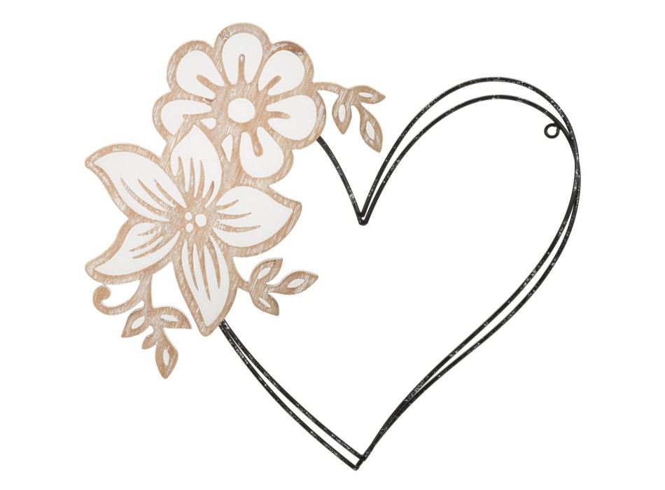 HJERTE JERN OG TRÆPANEL