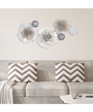 BLOMSTERIGT JERNPANEL