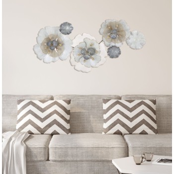 BLOMSTERIGT JERNPANEL