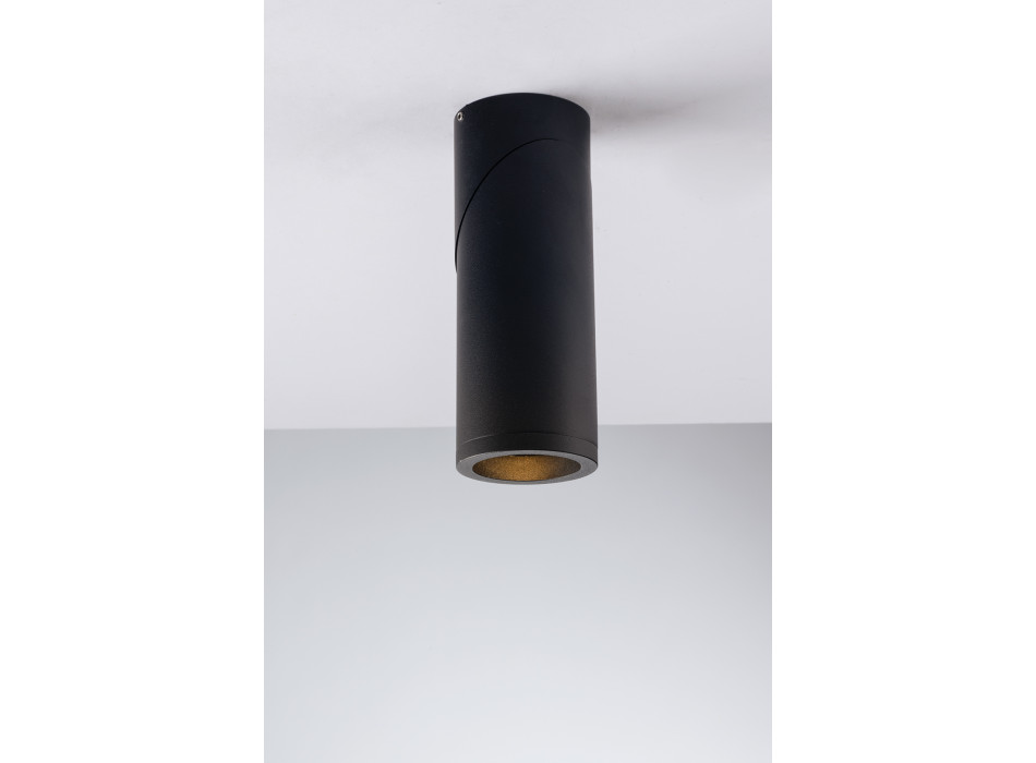 GENESIS GU10 SORT LOFTSLAMPE 6X15,5CM