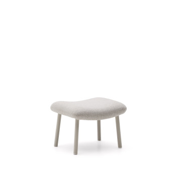 Inari fodstøtte malet beige og beige stål 60 x 50 cm FSC Mix Credit