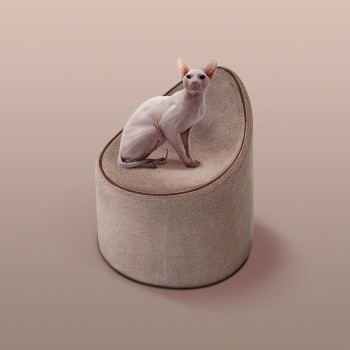 SERRALUNGA MOLESKIN BAY LÆNESTOL