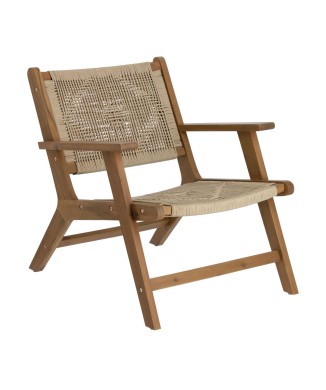 Geralda lænestol i akacietræ med mørk finish FSC 100%