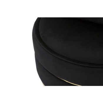 PARIS SPACE LÆNESTOL SORT/GULD