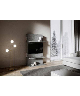 Loki TV-bord - Loki TV-bord En antracitgrå spatel