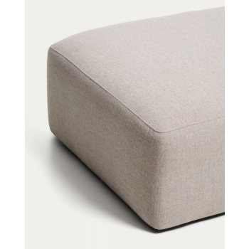 Blok puf i beige chenille 90x104 cm FSC Mix Credit