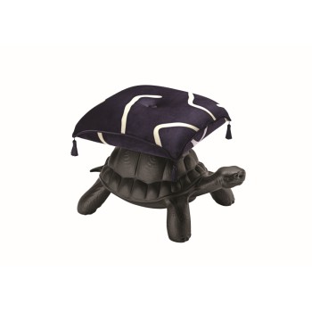 TURTLE CARRY POUF 36005WH QEEBOO